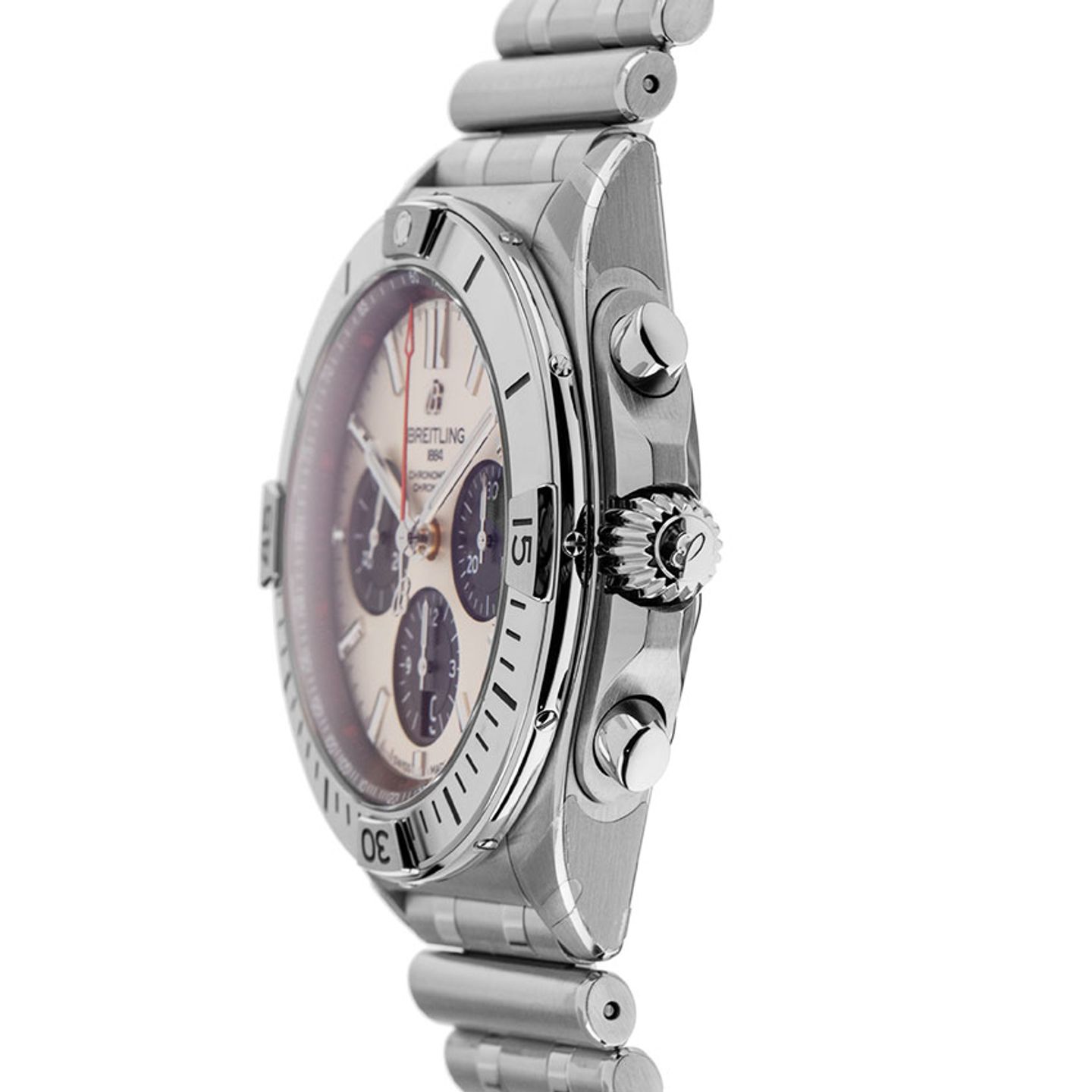 Breitling Chronomat 42 AB0134101G1A1 (2025) - Silver dial 42 mm Steel case (4/7)