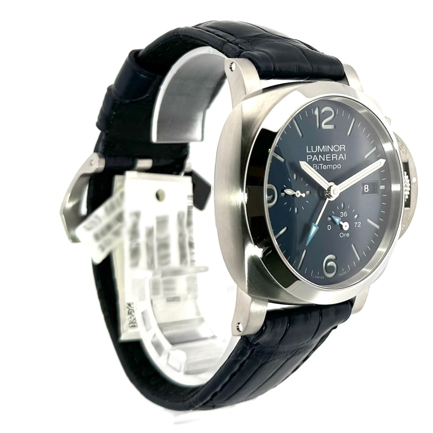 Panerai Luminor Marina PAM01358 (2024) - Grijs wijzerplaat 44mm Staal (3/7)