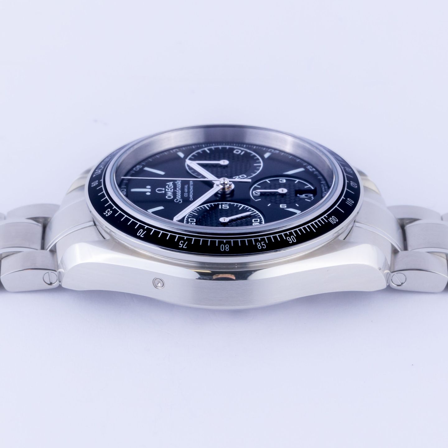 Omega Speedmaster Racing 326.30.40.50.01.001 (Unknown (random serial)) - Black dial 40 mm Steel case (5/8)