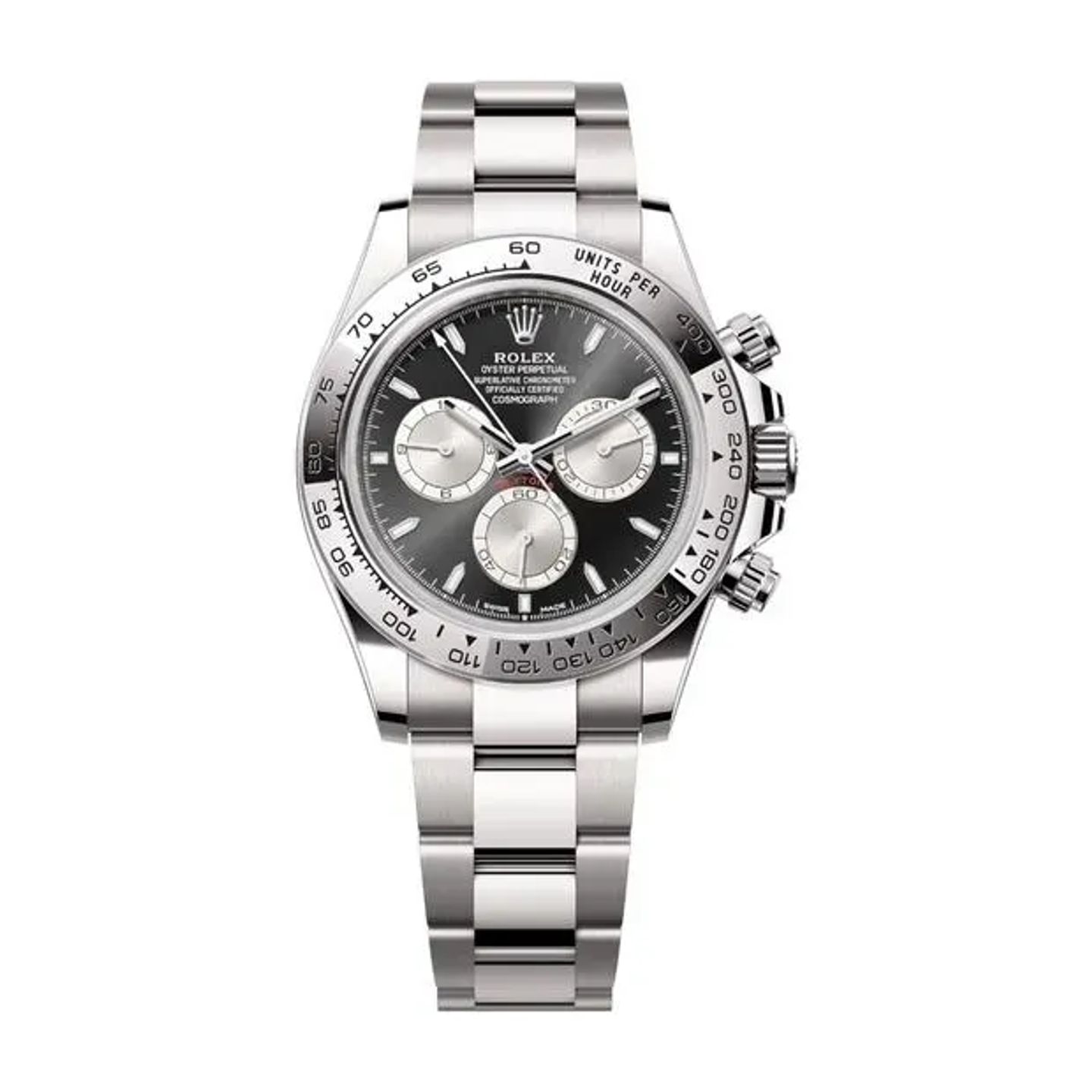 Rolex Daytona 126509 (2024) - Black dial 40 mm White Gold case (3/6)