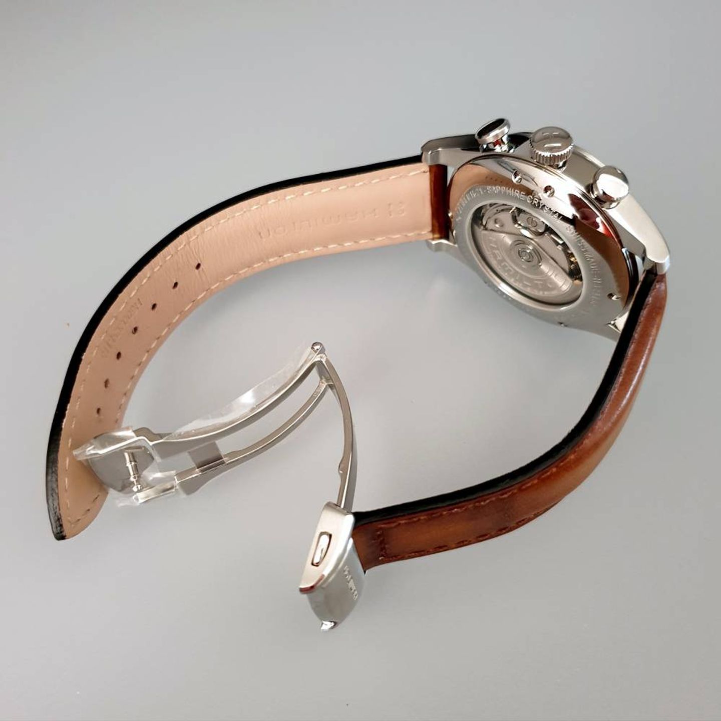 Hamilton Spirit of Liberty H32416581 (2025) - Silver dial 42 mm Steel case (5/8)