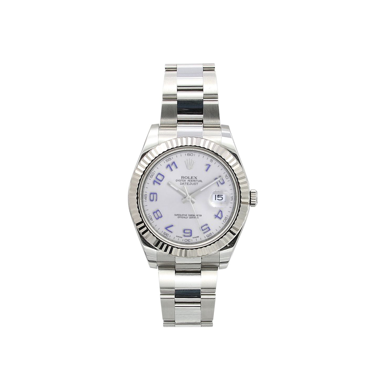 Rolex Datejust II 116334 (Onbekend (willekeurig serienummer)) - 41mm Staal (1/6)