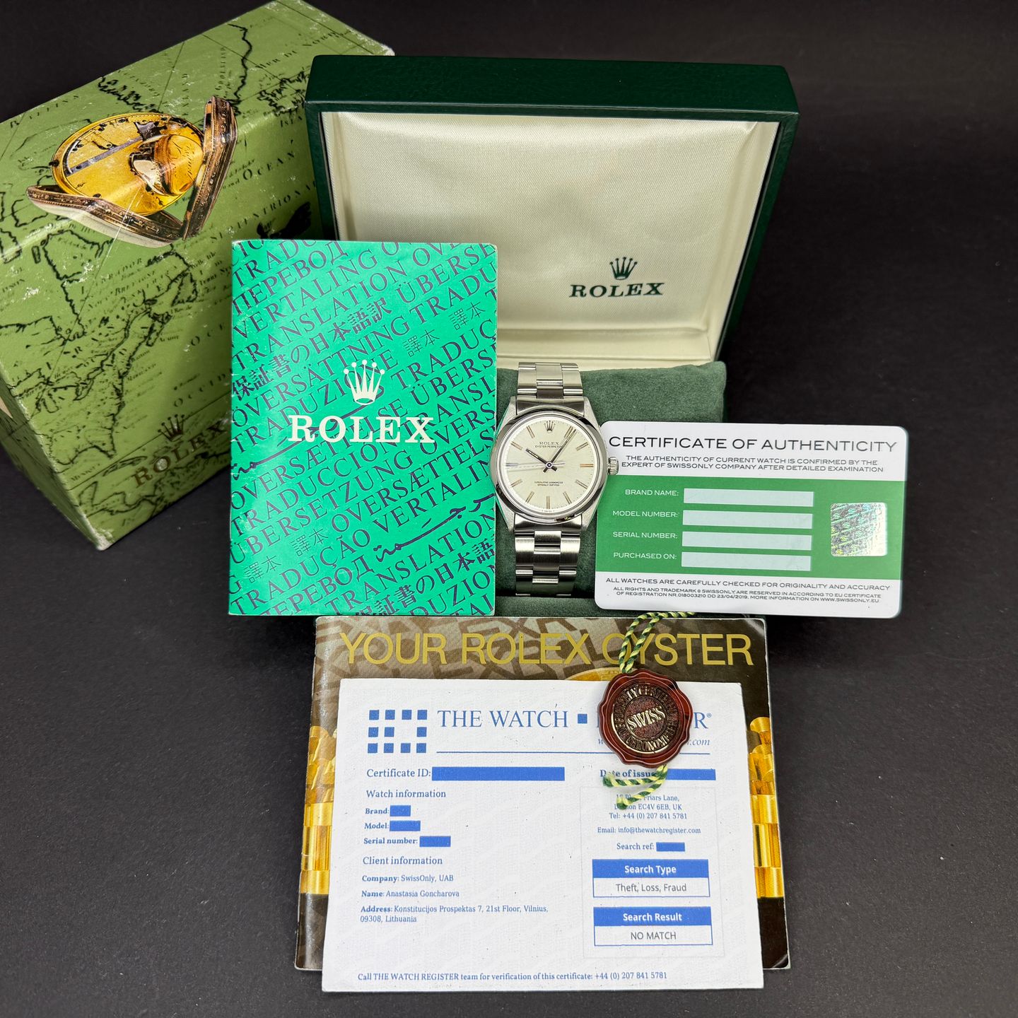 Rolex Oyster Perpetual 1002 - (3/8)