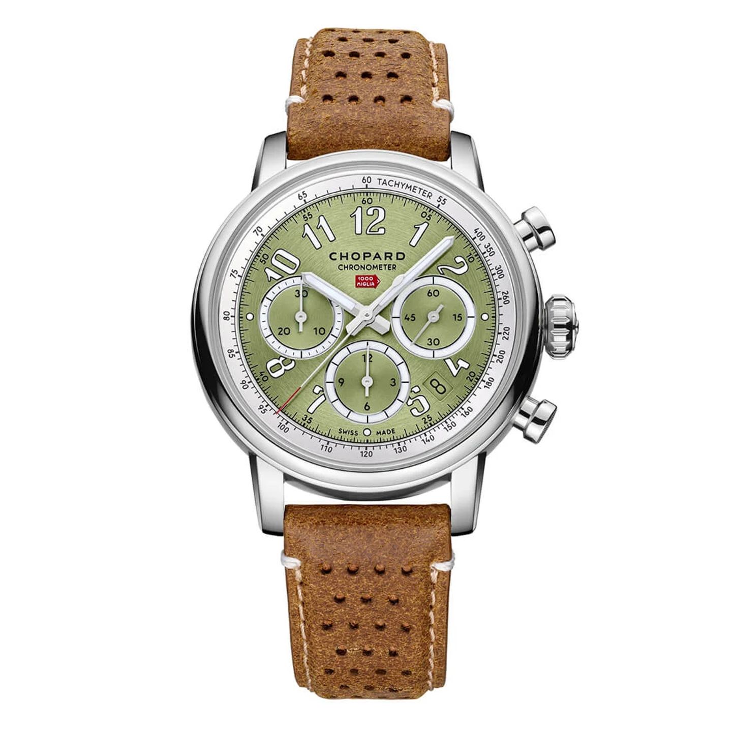 Chopard Mille Miglia 168619-3004 (2024) - Green dial 41 mm Steel case (3/3)