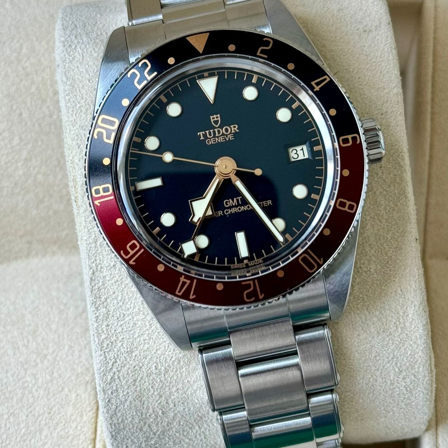 Tudor Black Bay Fifty-Eight 7939G1A0NRU (2024) - Zwart wijzerplaat 39mm Staal (1/7)