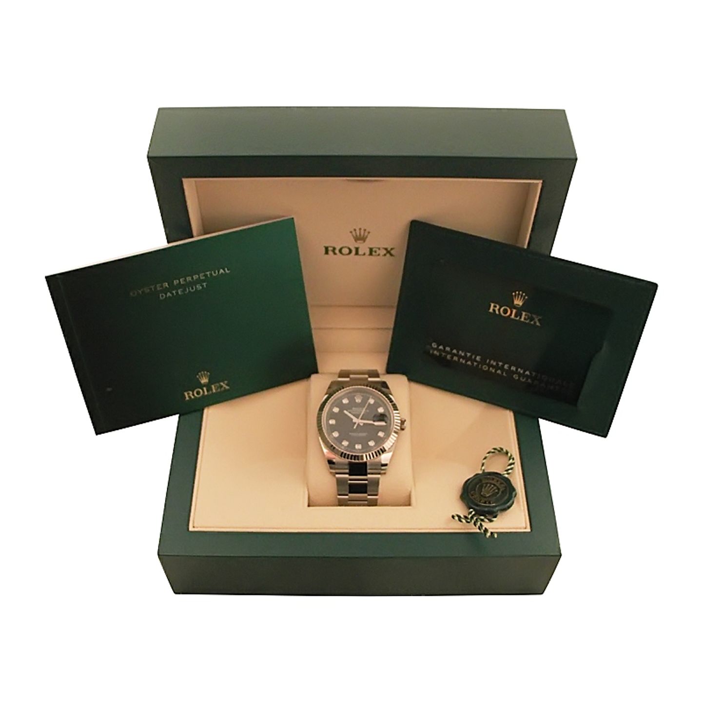 Rolex Datejust 41 126334 (2025) - Blue dial 41 mm Steel case (16/16)