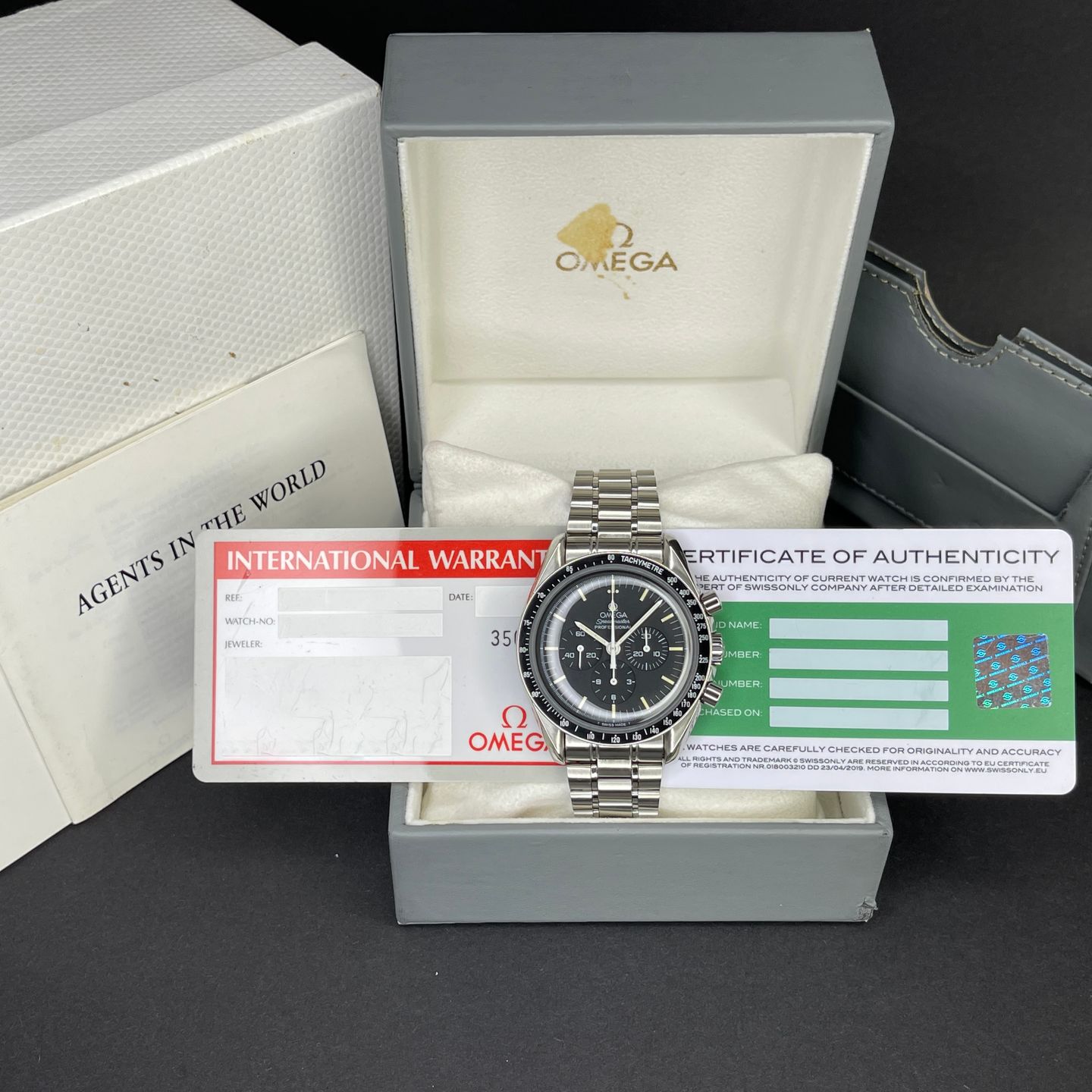 Omega Speedmaster Professional Moonwatch 3592.50.00 (Onbekend (willekeurig serienummer)) - Zwart wijzerplaat 42mm Staal (2/7)