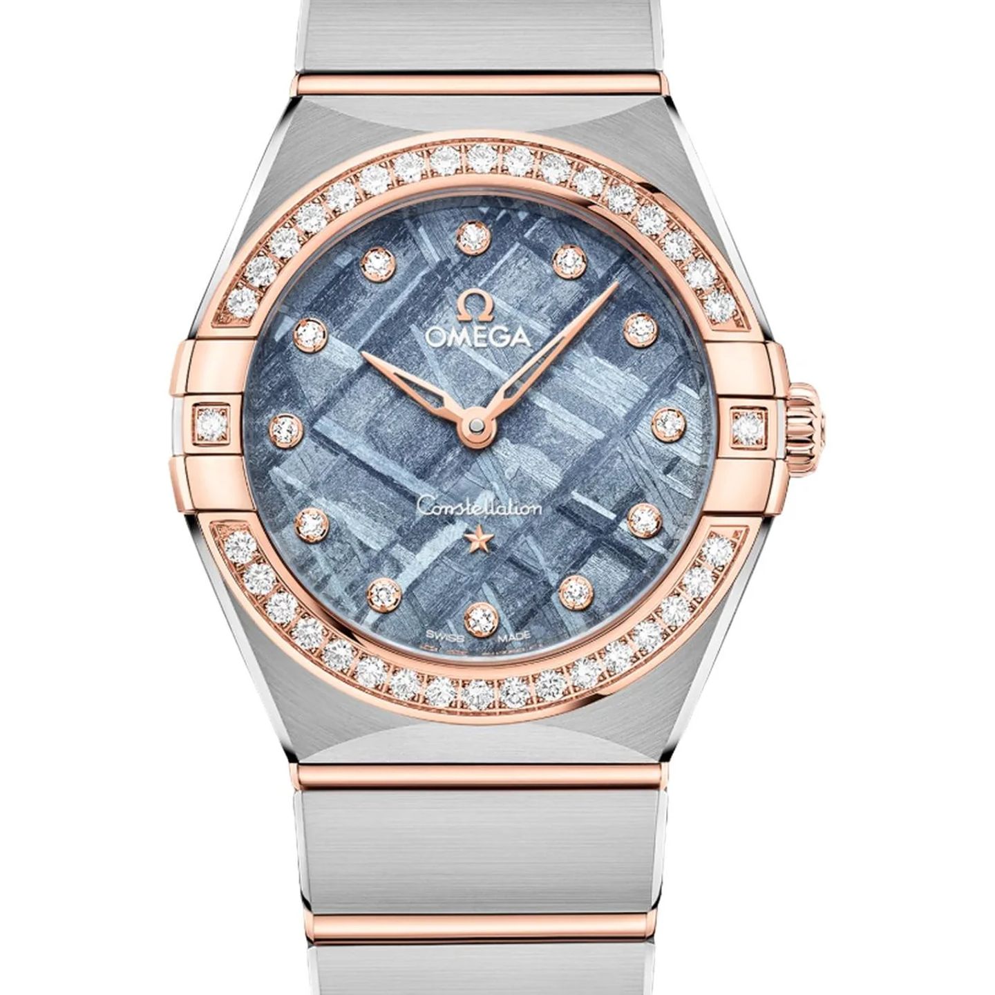 Omega Constellation Ladies 131.25.28.60.99.002 (2026) - Groen wijzerplaat 28mm Goud/Staal (1/1)