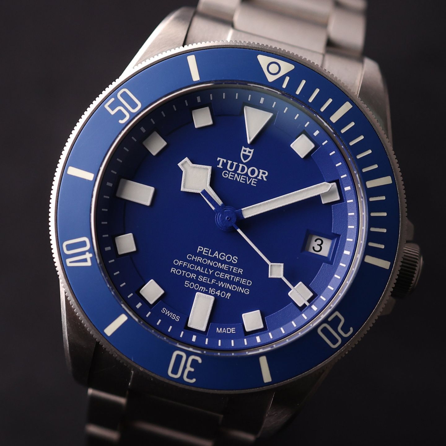 Tudor Pelagos 25600TB (2022) - Zwart wijzerplaat 42mm Titanium (2/3)