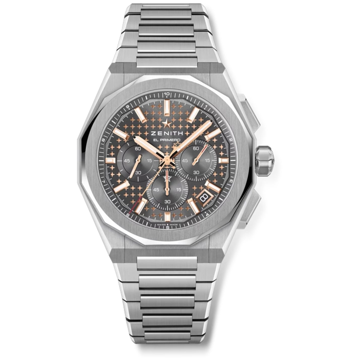 Zenith Defy Skyline 03.9500.3600/02.I001 (2026) - Grijs wijzerplaat 42mm Staal (1/1)
