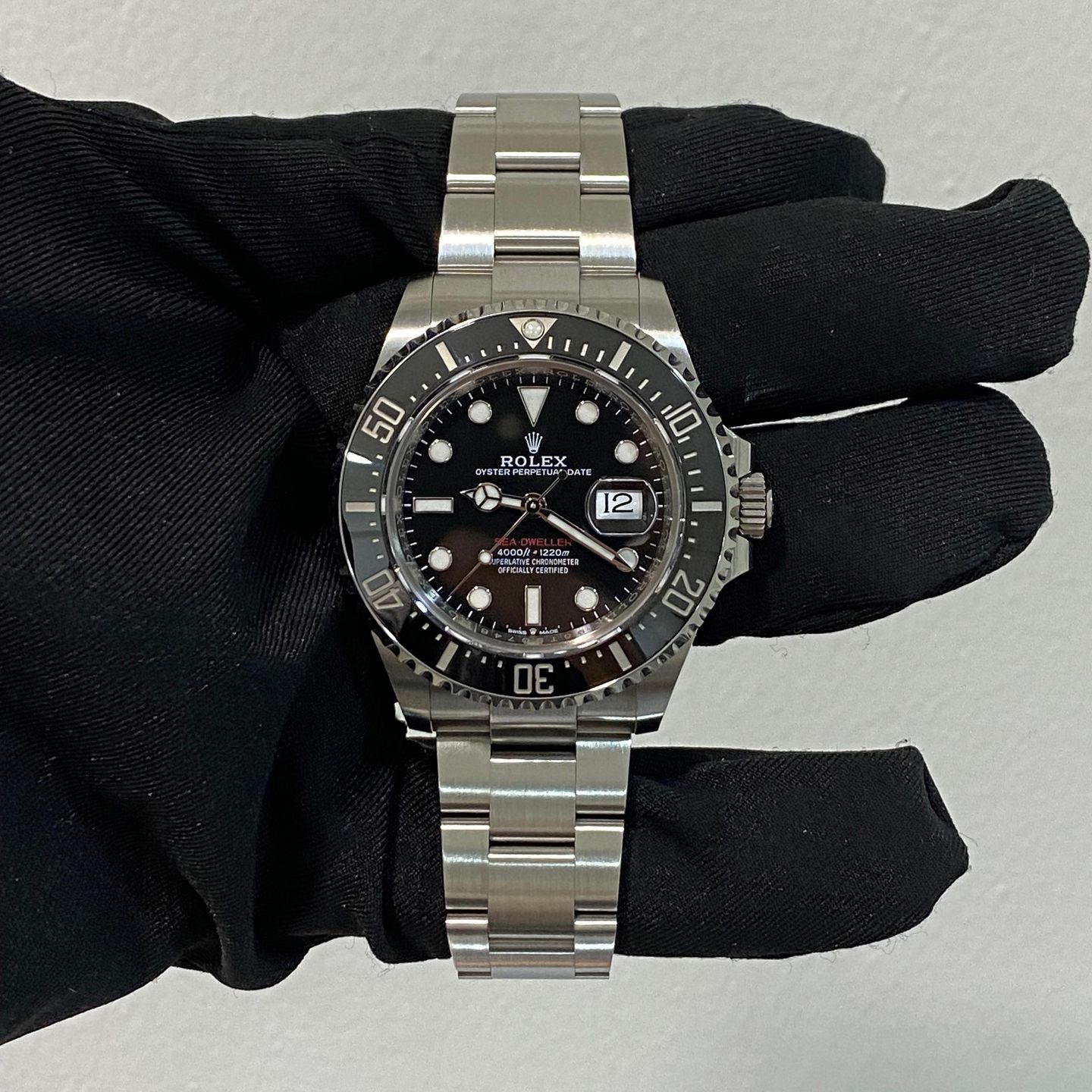 Rolex Sea-Dweller 126600 (2023) - Zwart wijzerplaat 43mm Staal (1/7)