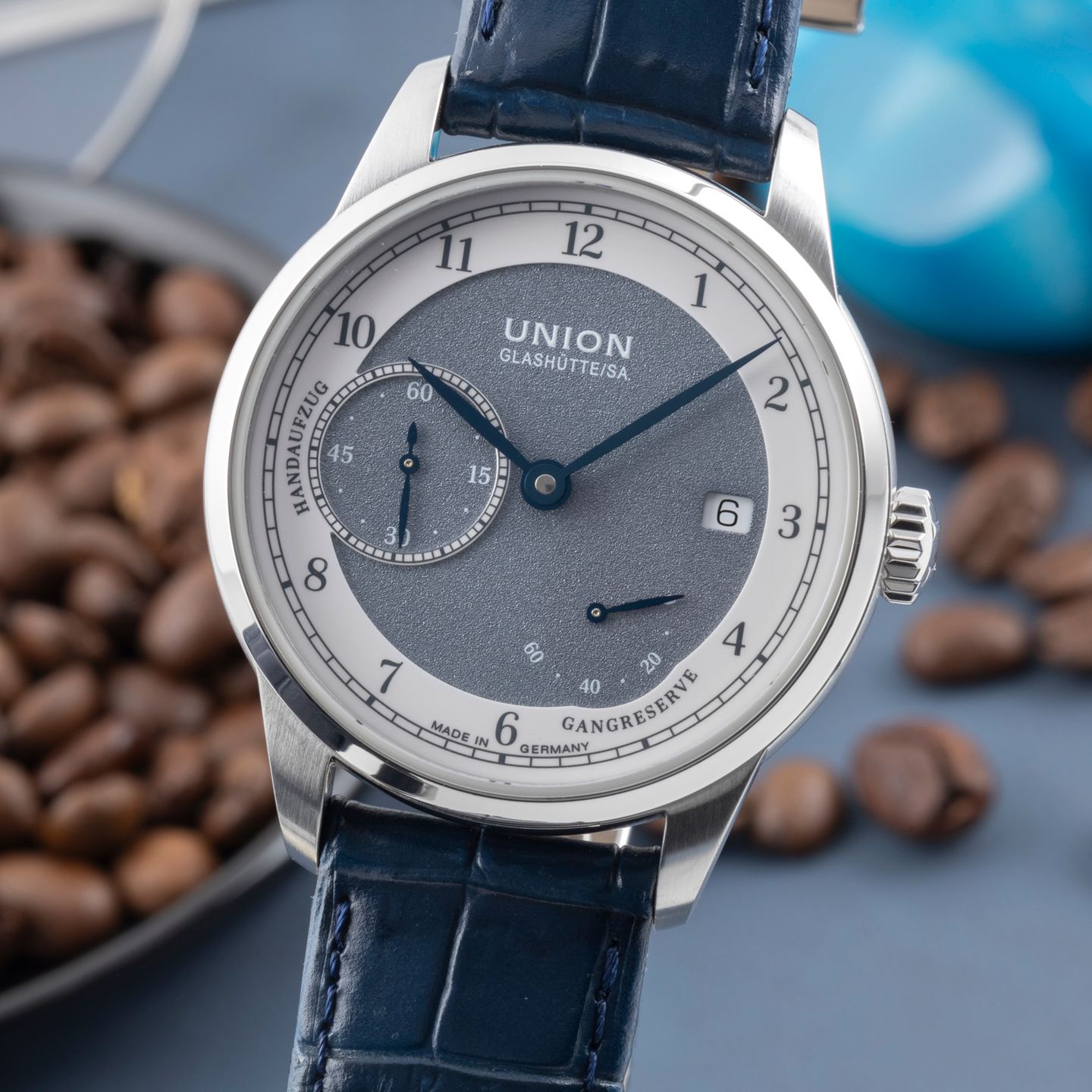 Union Glashütte 1893 D007.456.16.082.00 (Unknown (random serial)) - 42 mm Steel case (3/8)