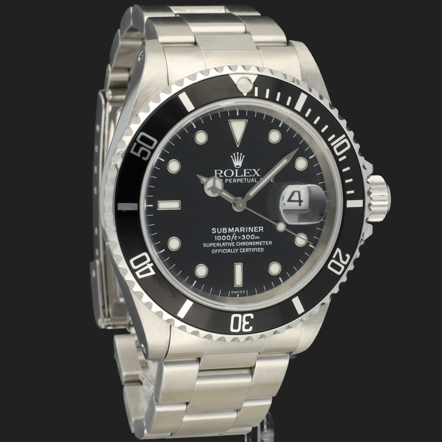 Rolex Submariner Date 116610BR (1999) - 40mm Staal (4/8)
