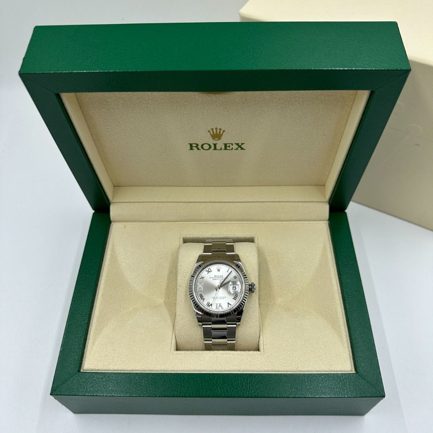 Rolex Datejust 36 126234 (2024) - Silver dial 36 mm Steel case (4/8)