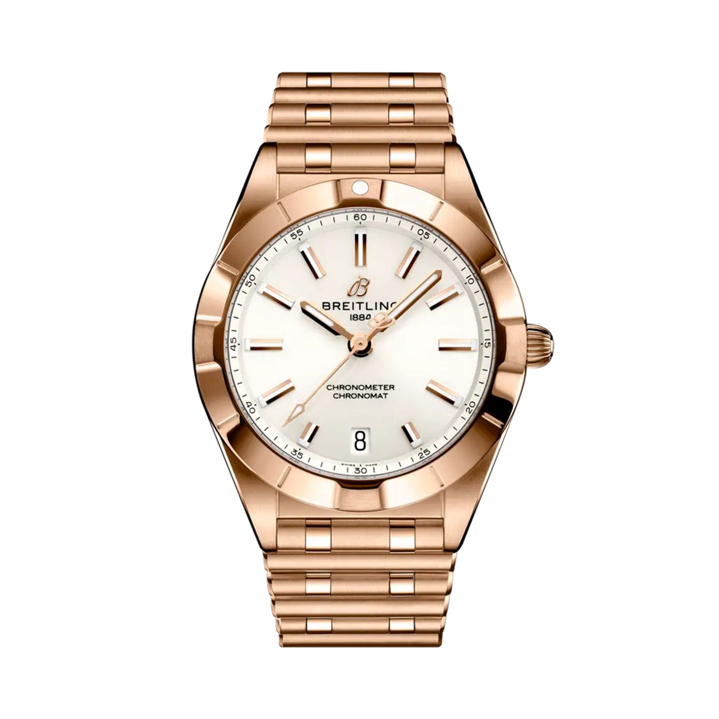 Breitling Chronomat R77310101A1R1 (2025) - Wit wijzerplaat 32mm Roodgoud (1/1)