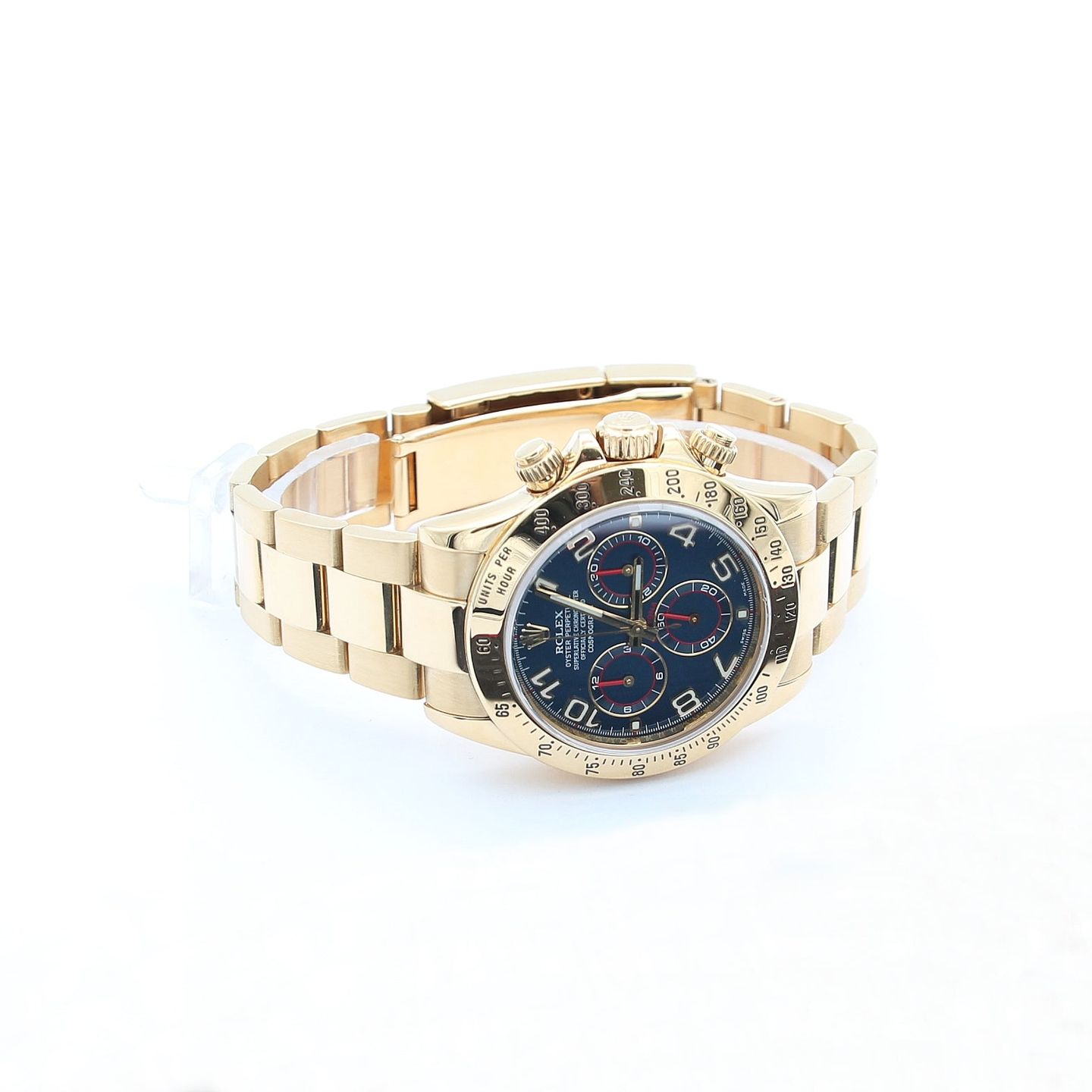 Rolex Daytona 116528 (Unknown (random serial)) - 40 mm Yellow Gold case (8/8)