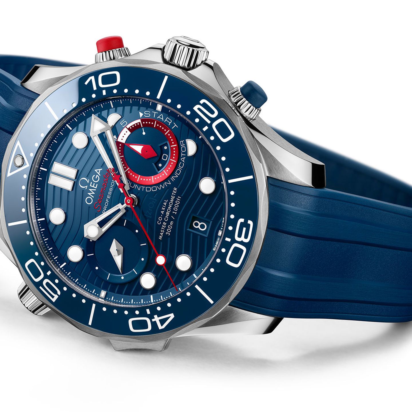 Omega Seamaster Diver 300 M 210.30.44.51.03.002 (2024) - Blauw wijzerplaat 44mm Staal (1/1)