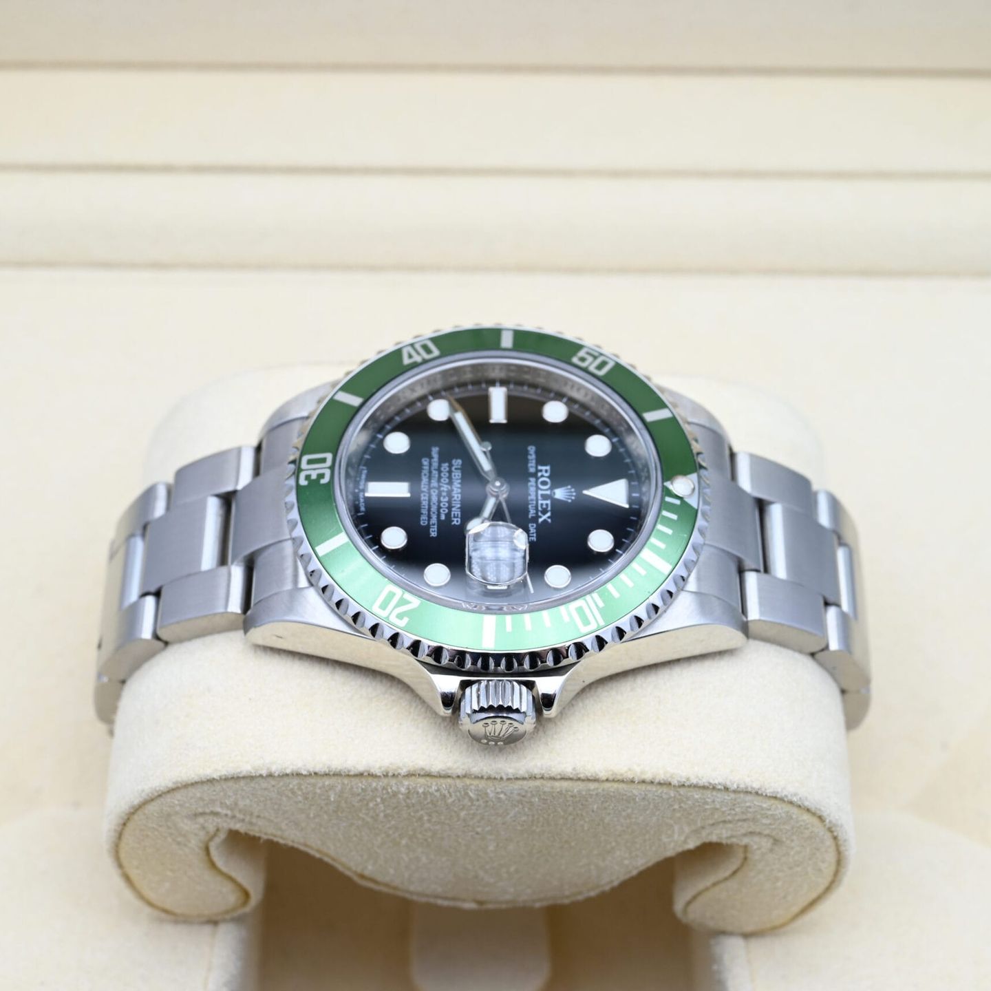 Rolex Submariner Date 16610LV (2009) - Black dial 40 mm Steel case (3/6)