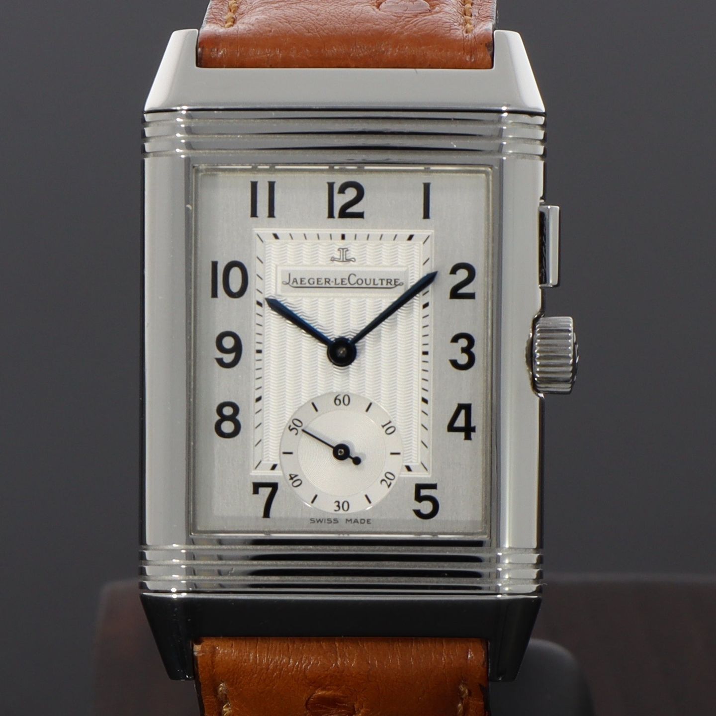 Jaeger-LeCoultre Reverso Duoface 272.8.54 (Unknown (random serial)) - Silver dial 42 mm Steel case (1/8)