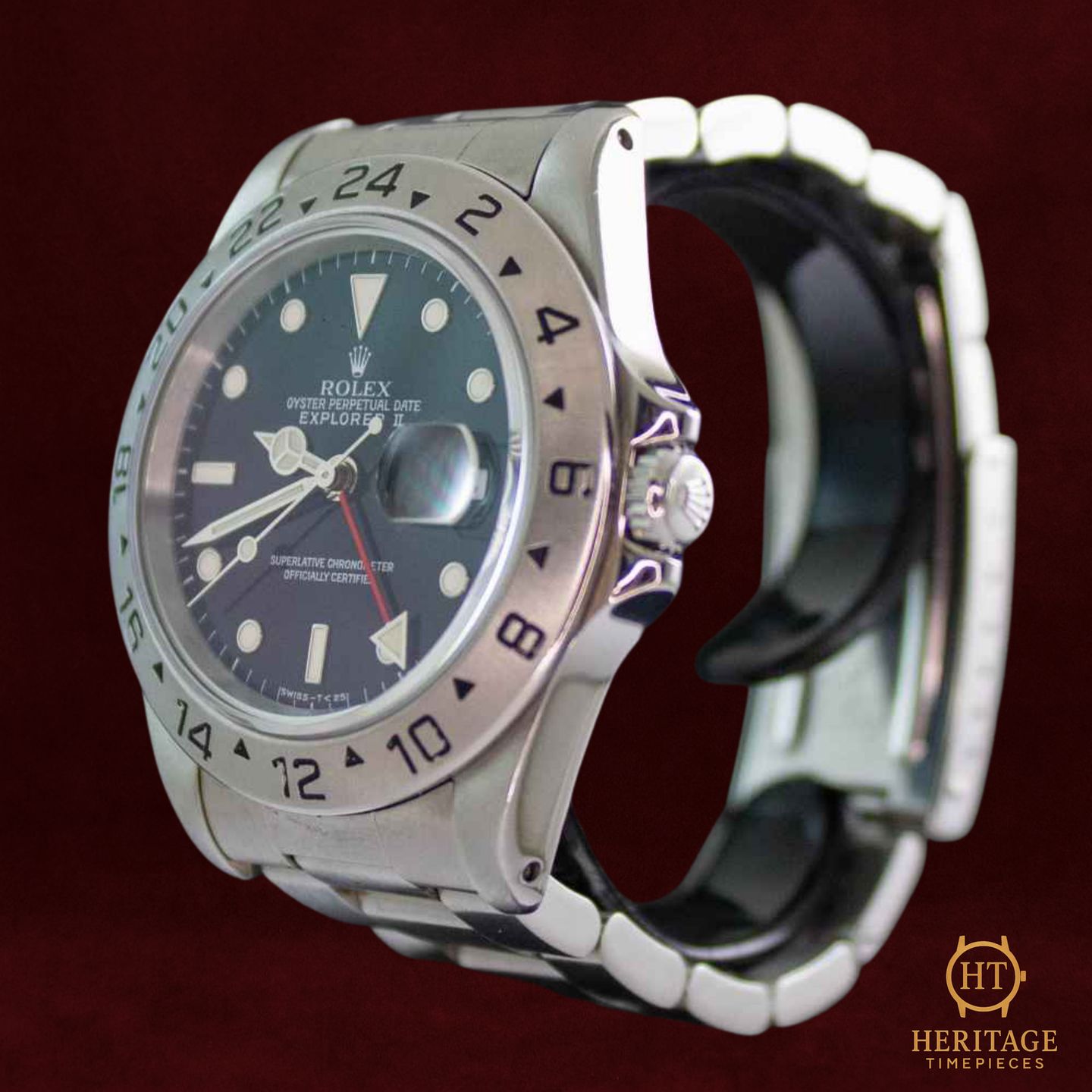 Rolex Explorer II 16570 (1995) - 40 mm Steel case (3/8)