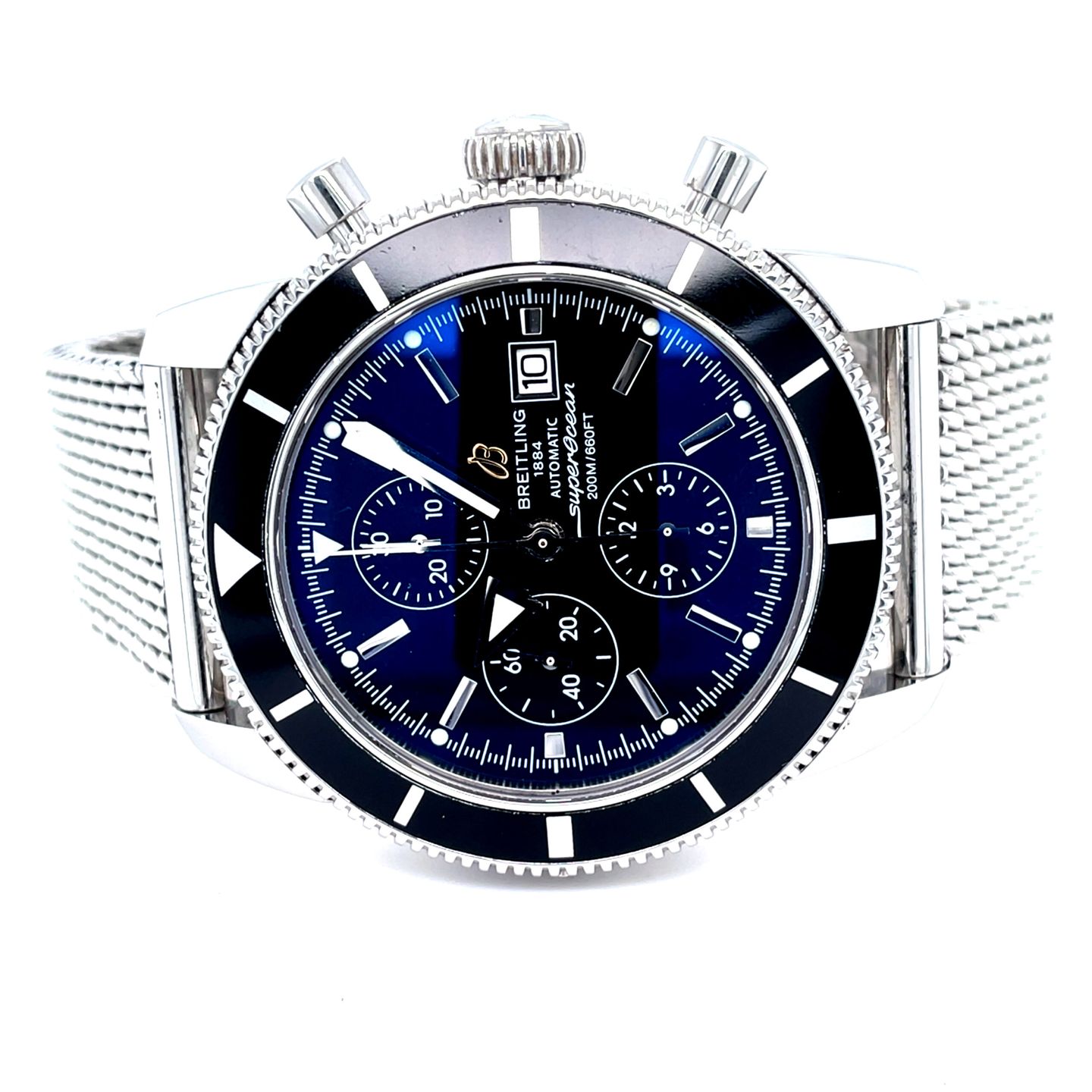 Breitling Superocean Heritage Chronograph A13320 (Unknown (random serial)) - Black dial 46 mm Steel case (1/8)