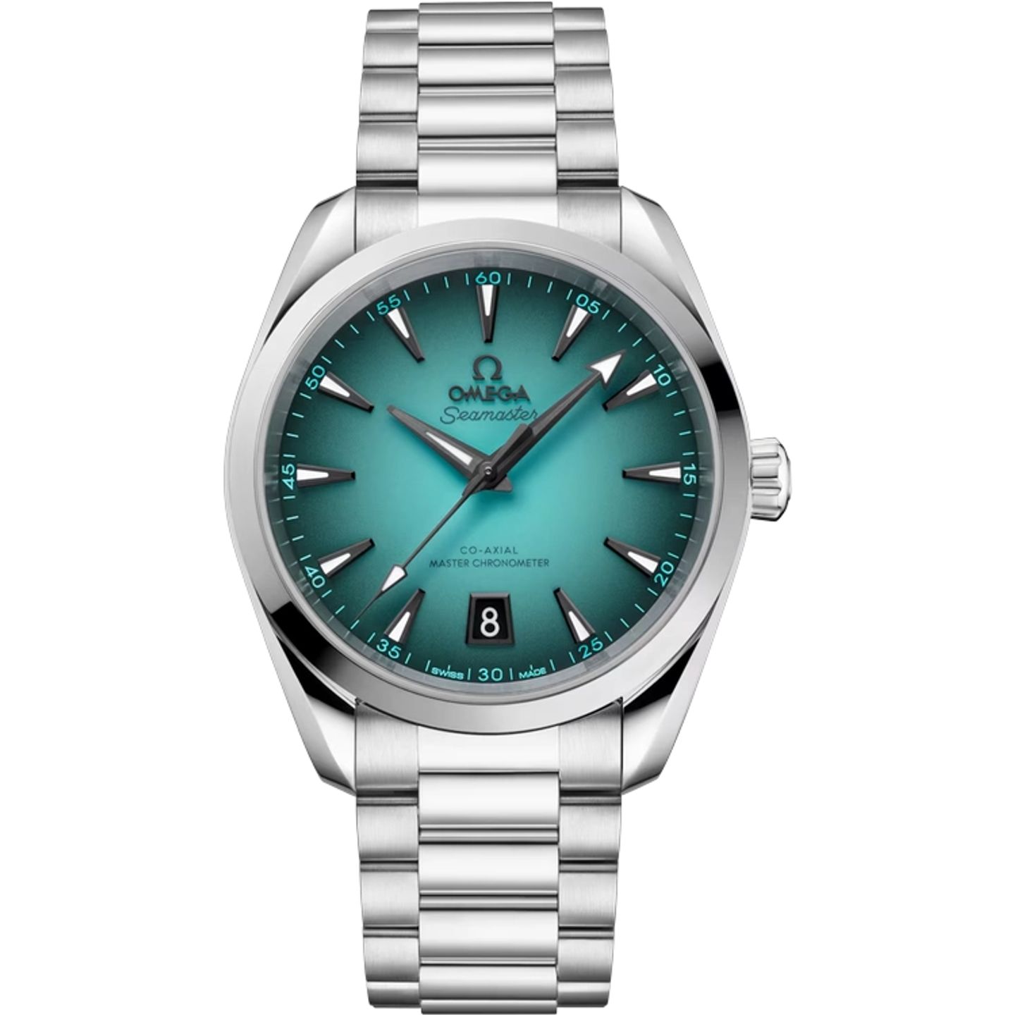 Omega Seamaster Aqua Terra 220.10.38.20.03.005 (2025) - Turquoise dial 38 mm Steel case (1/1)