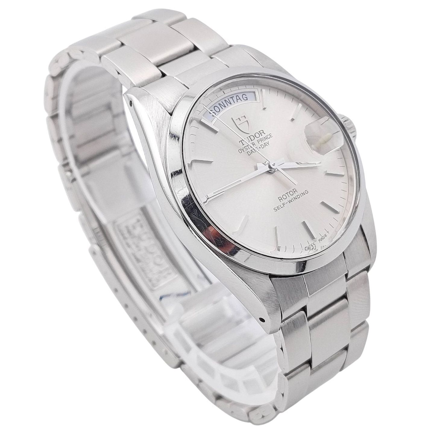 Tudor Prince Date Day 94500 (Unknown (random serial)) - Silver dial 36 mm Steel case (4/8)