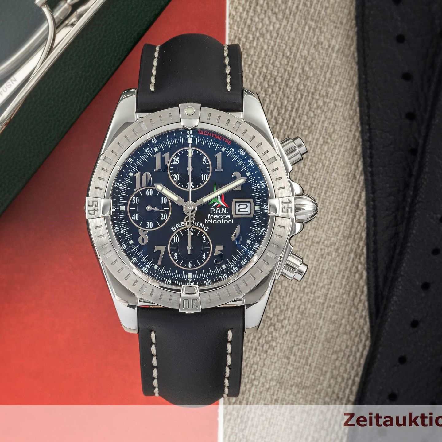 Breitling Chronomat Evolution A1335611/A570 (2004) - Wit wijzerplaat 44mm Staal (2/8)
