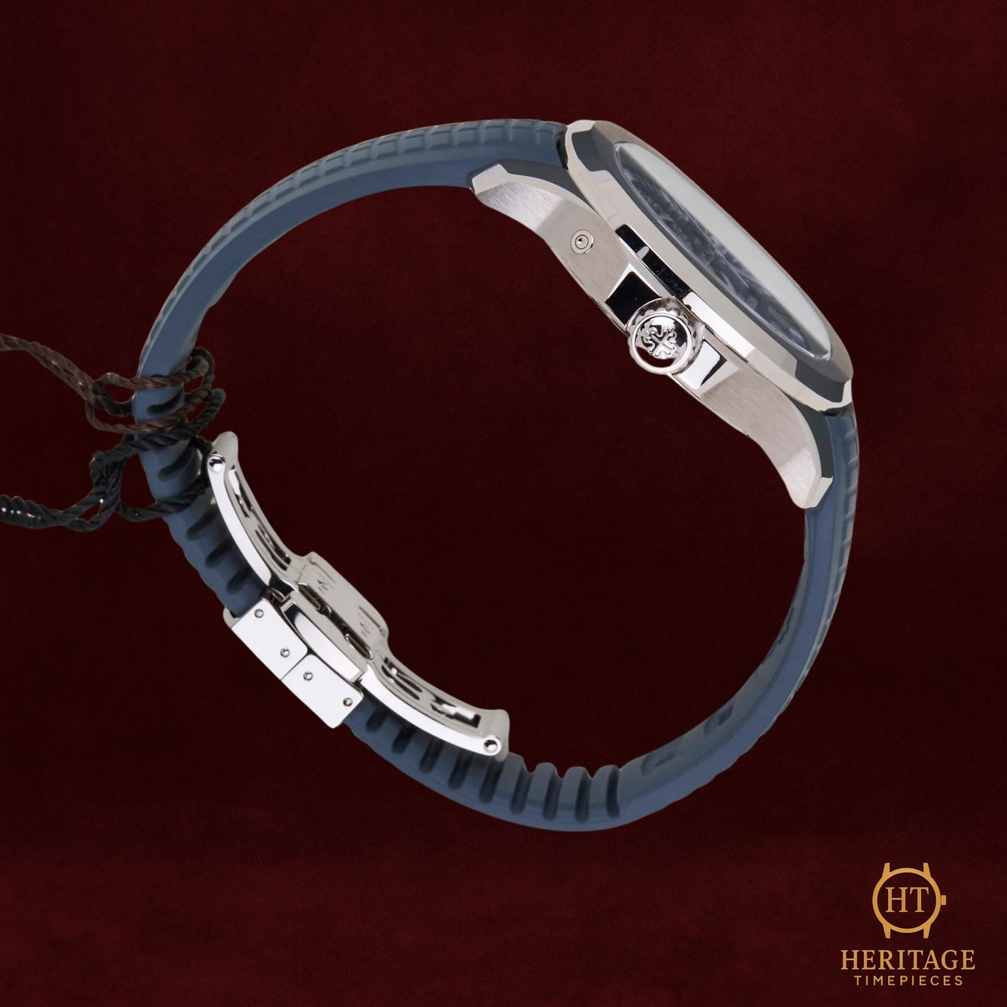 Patek Philippe Aquanaut 5164G-001 (2024) - Blauw wijzerplaat 41mm Witgoud (8/8)