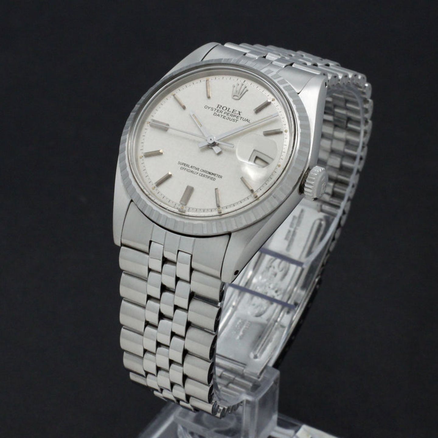 Rolex Datejust 1603 (1972) - Zilver wijzerplaat 36mm Staal (4/7)