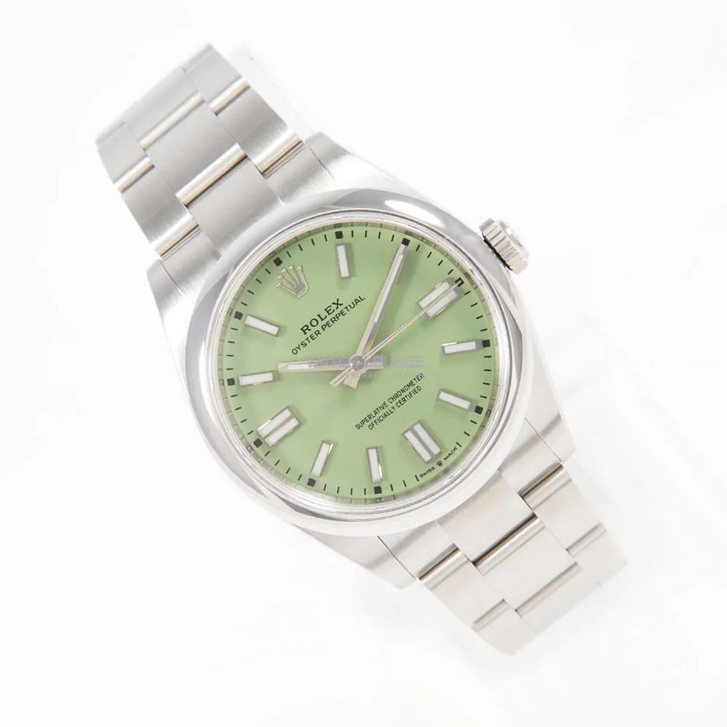 Rolex Oyster Perpetual 41 134300 (2025) - Groen wijzerplaat 41mm Staal (2/8)