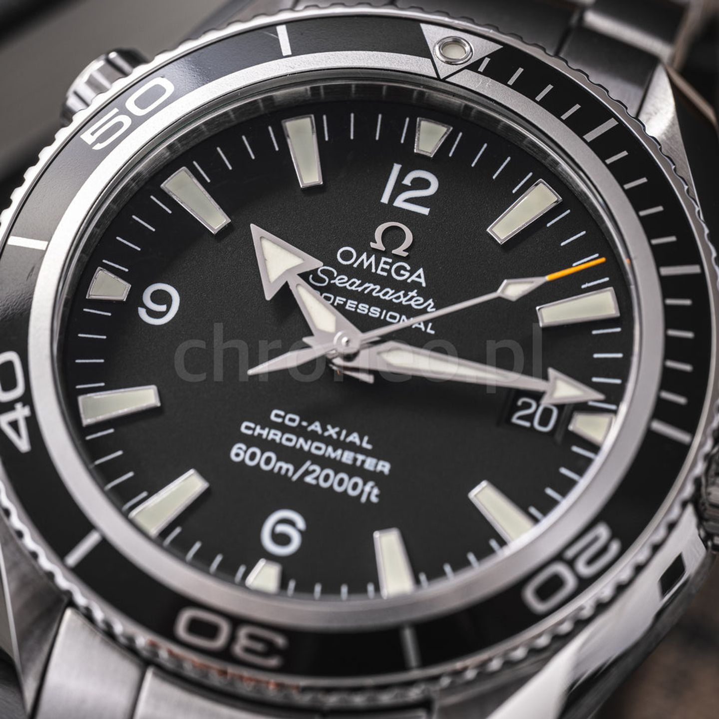 Omega Seamaster Planet Ocean 2201.50.00 (2010) - Black dial 42 mm Steel case (2/8)