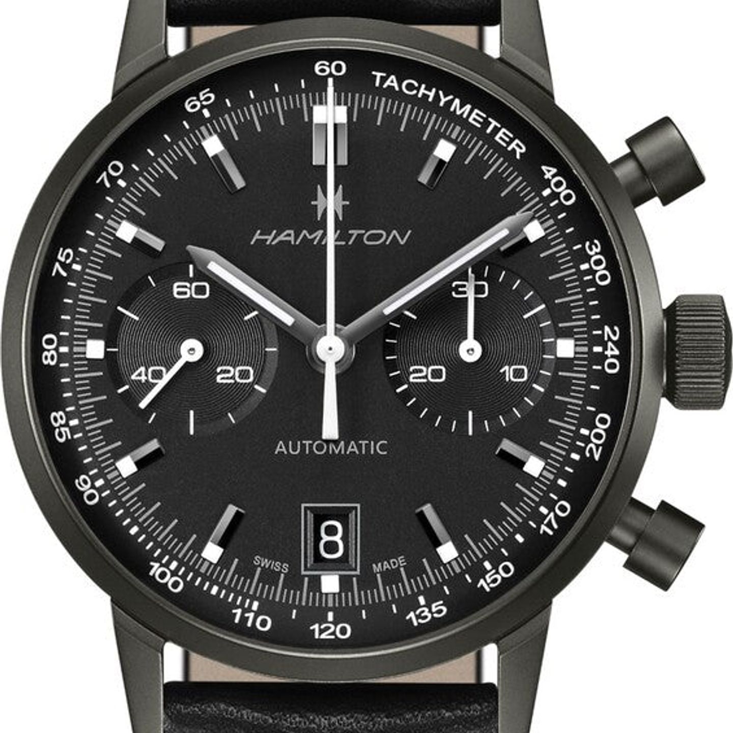Hamilton Intra-Matic H38446730 (2026) - Black dial 40 mm Steel case (1/1)