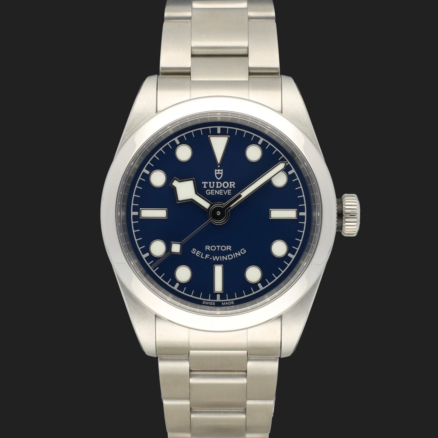 Tudor Black Bay 32 79580 (2024) - Blauw wijzerplaat 32mm Staal (3/8)