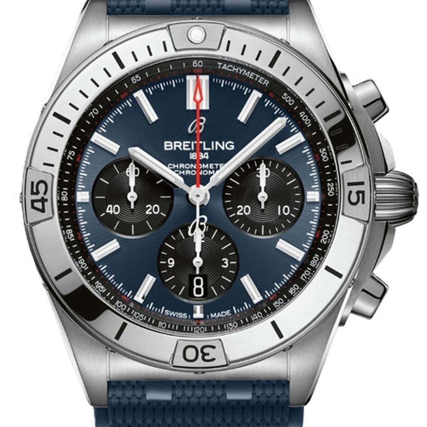Breitling Chronomat 42 AB0134101C1S1 (2026) - Blauw wijzerplaat 43mm Staal (1/1)