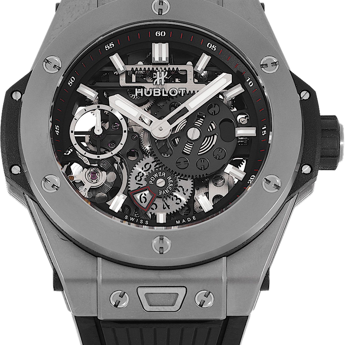Hublot Big Bang Meca-10 414.NI.1123.RX (2019) - Transparent dial 45 mm Titanium case (2/5)