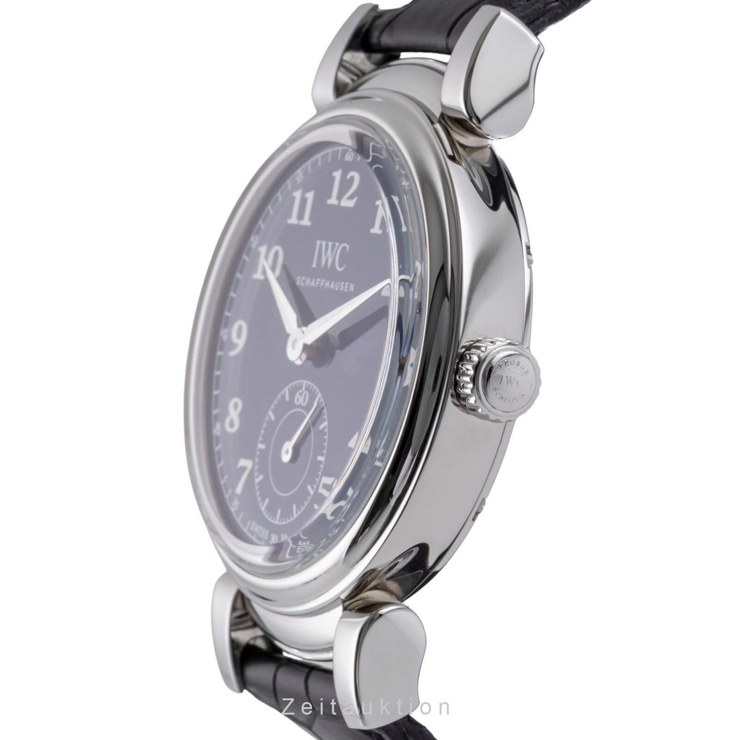 IWC Da Vinci Automatic IW358102 (Onbekend (willekeurig serienummer)) - Blauw wijzerplaat 40mm Staal (5/8)