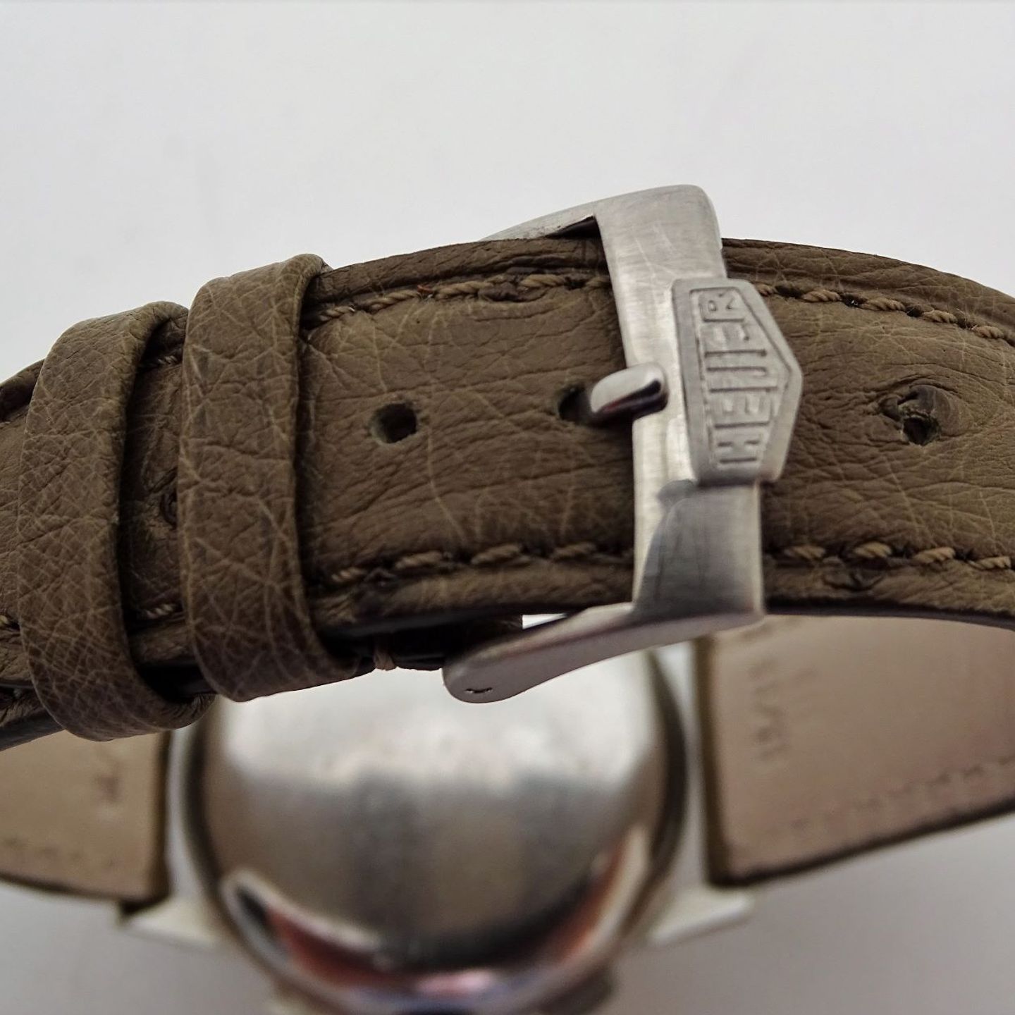 Heuer Vintage 2543 (1942) - Zilver wijzerplaat 35mm Staal (5/8)