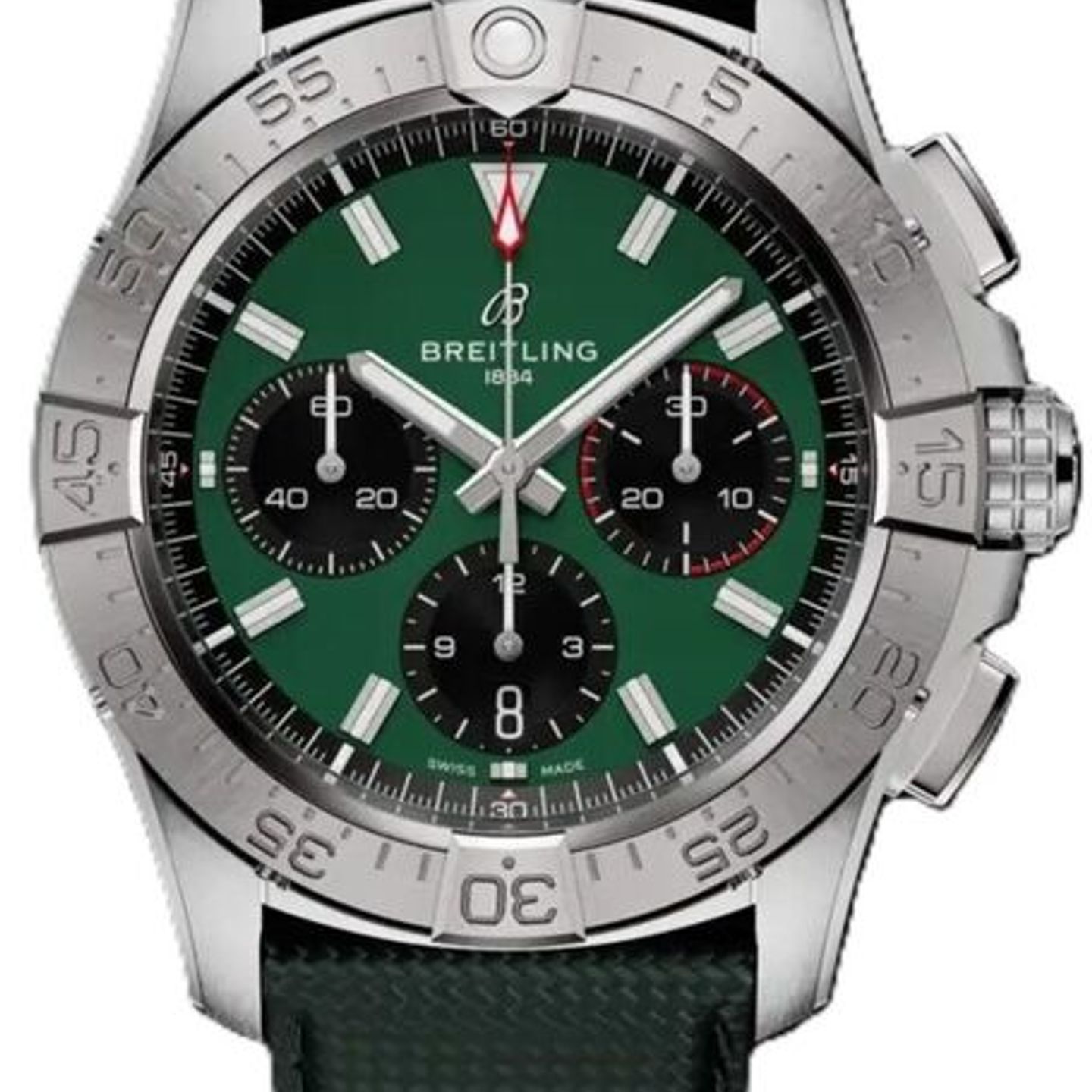 Breitling Avenger AB0146101L1X1 (2026) - Green dial 42 mm Steel case (1/1)