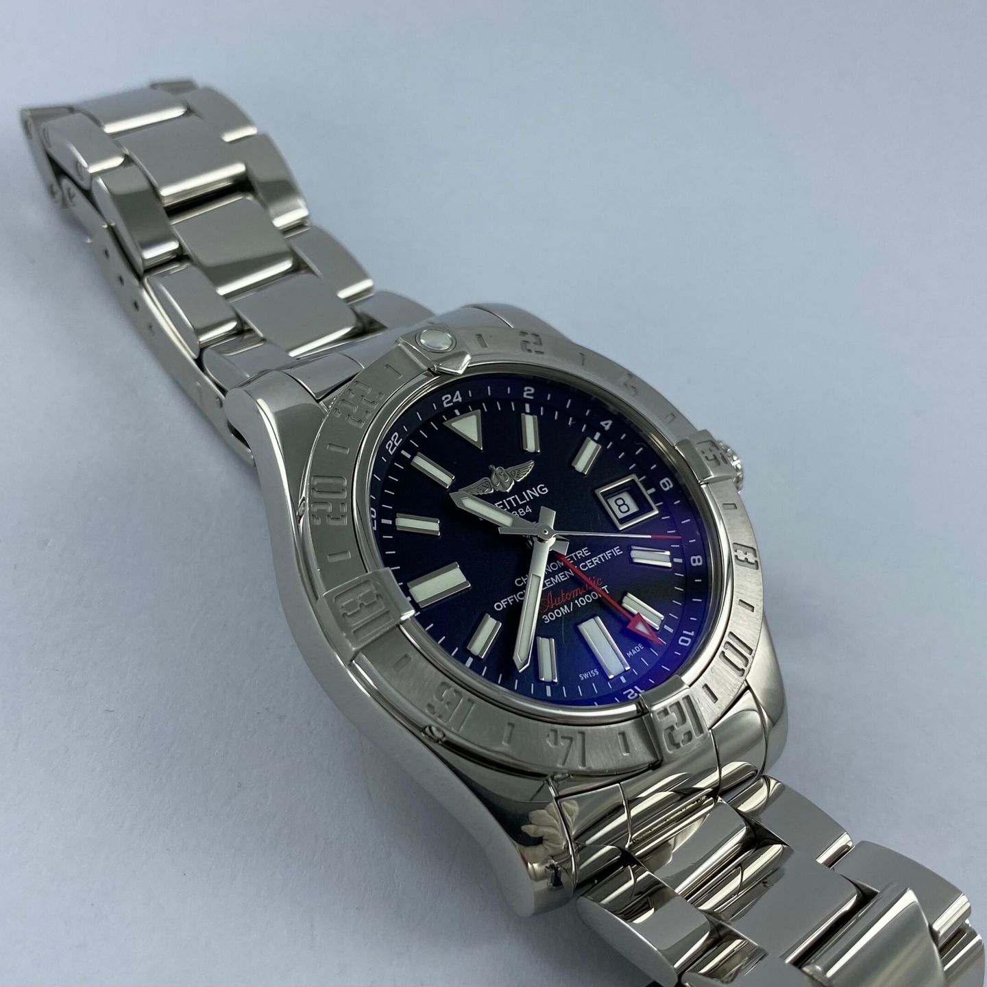 Breitling Avenger II GMT A32390 (2015) - 43 mm Steel case (6/8)