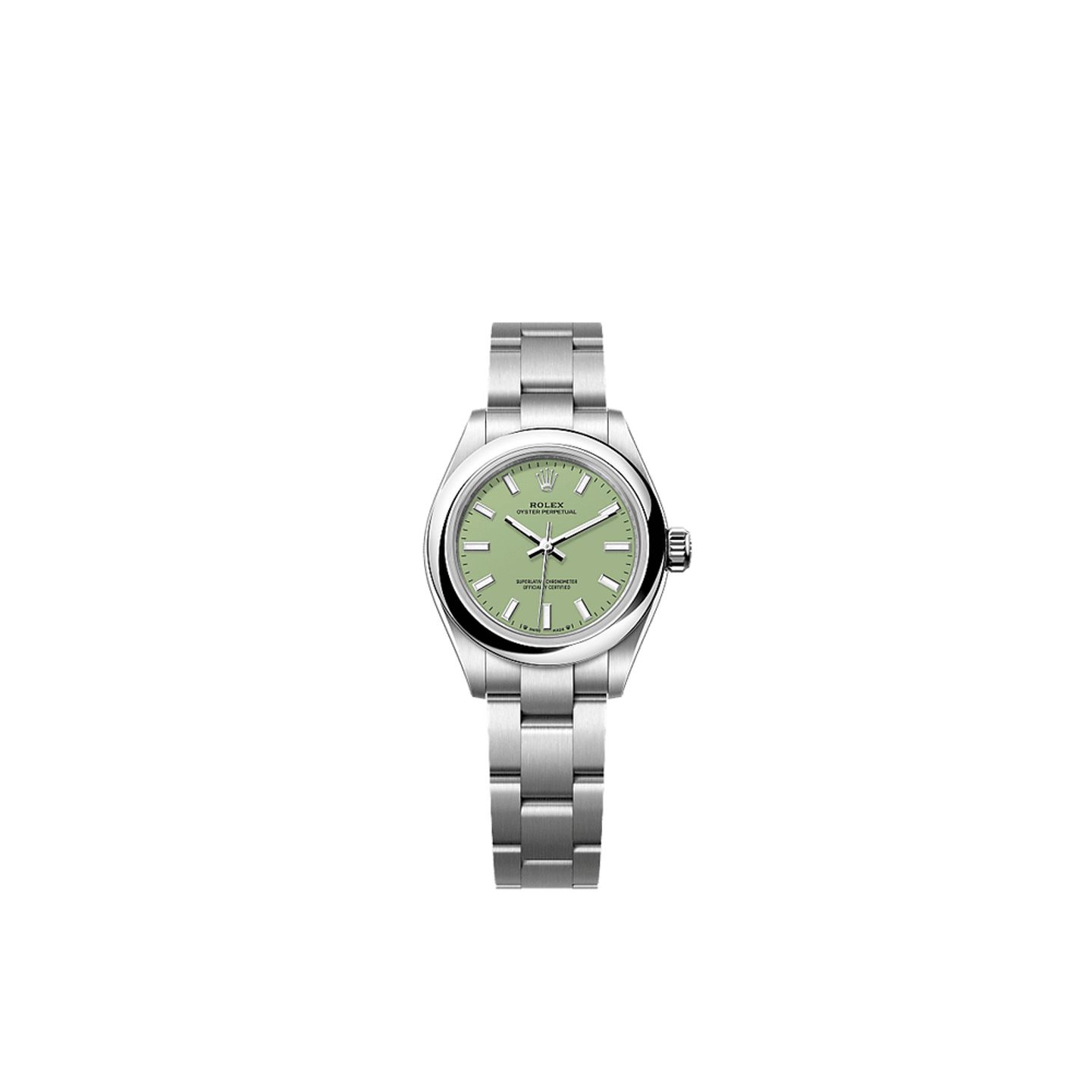 Rolex Oyster Perpetual 28 276200 (2026) - Green dial 28 mm Steel case (1/1)