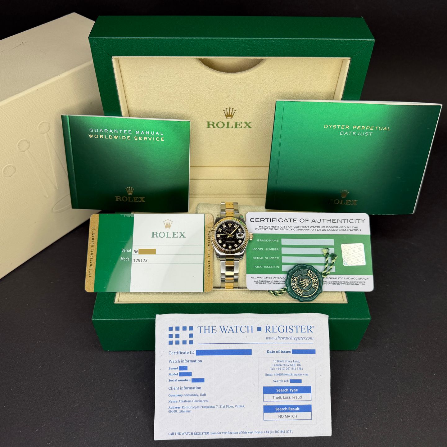 Rolex Lady-Datejust 179173 - (3/8)