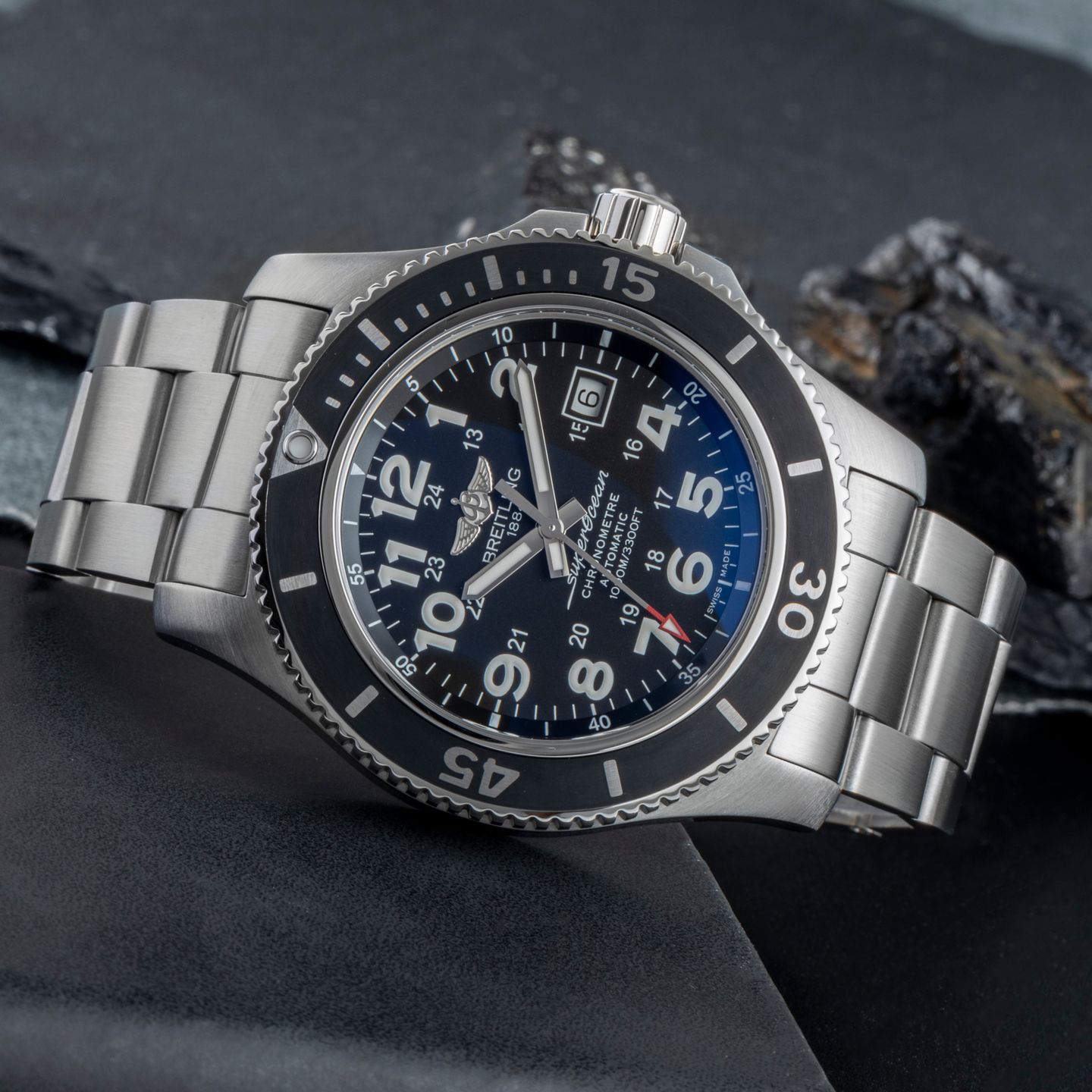 Breitling Superocean II 44 A17392D71B1A1 - (2/8)
