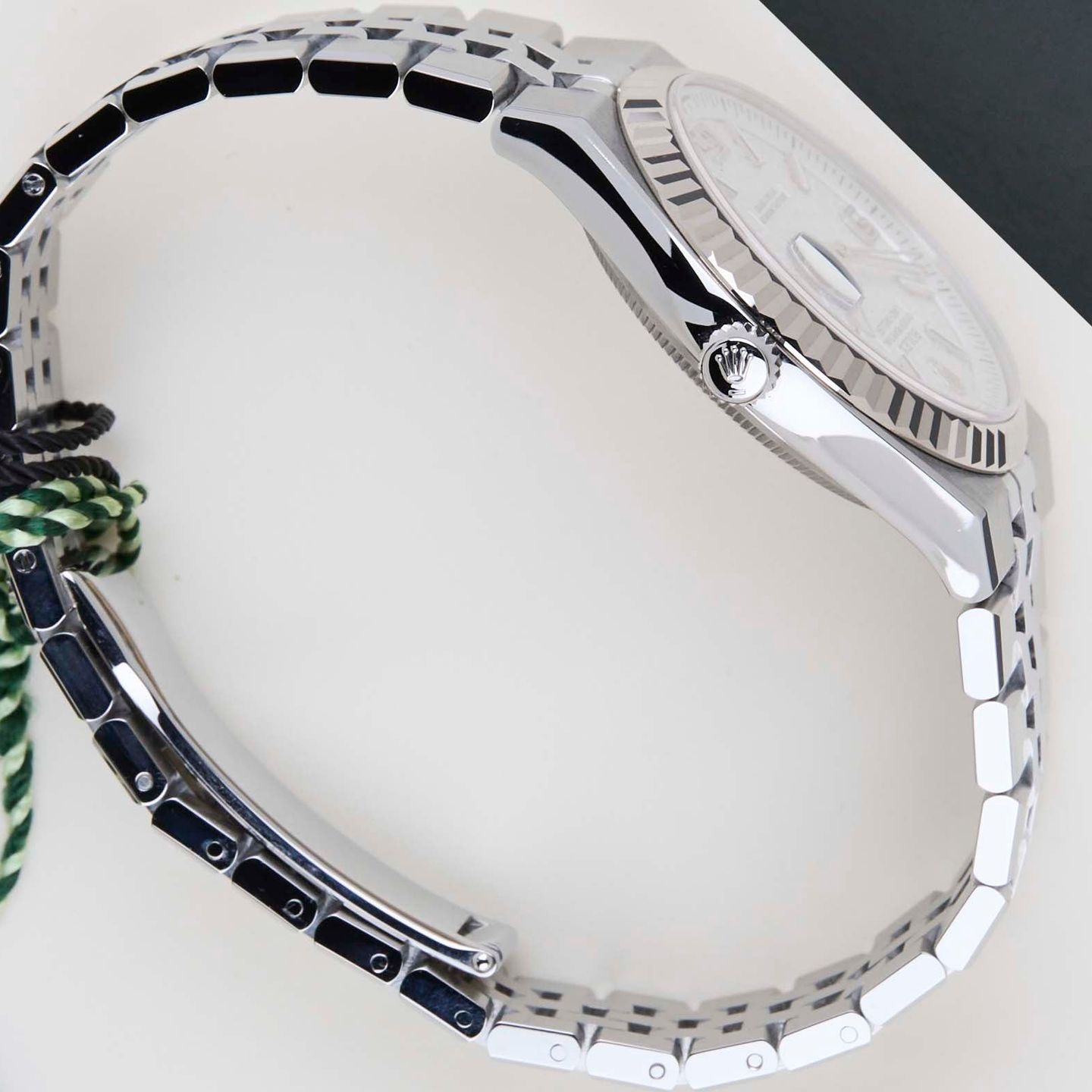 Rolex Land-Dweller 36 127234 (2026) - Wit wijzerplaat 36mm Staal (7/8)