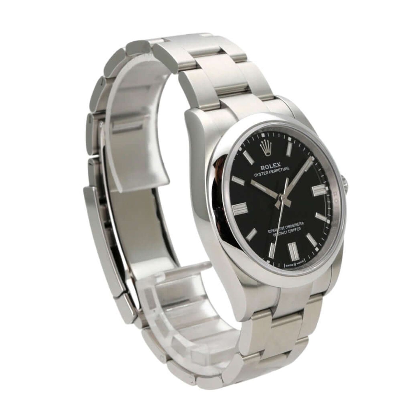 Rolex Oyster Perpetual 36 126000 (2025) - Black dial 36 mm Steel case (4/8)