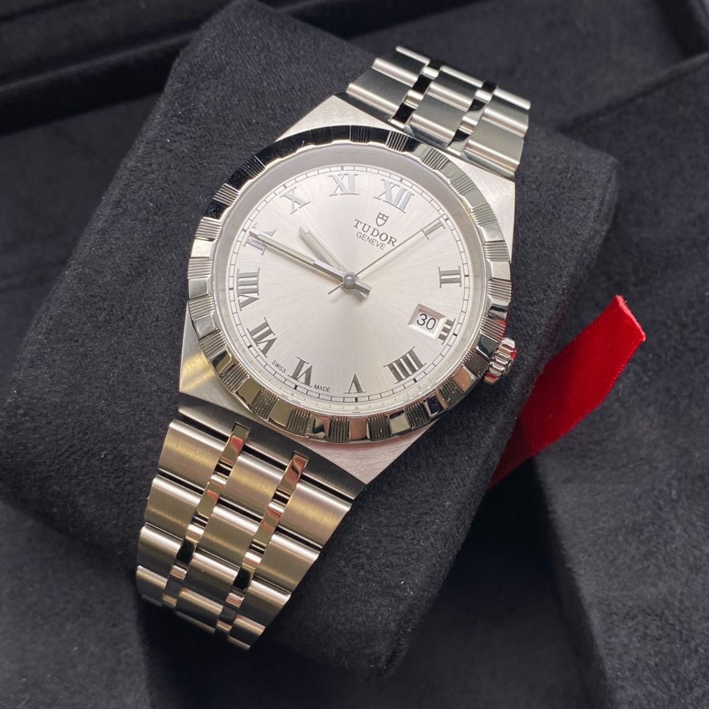 Tudor Royal 28500-0001 (2024) - Zilver wijzerplaat 38mm Staal (5/8)