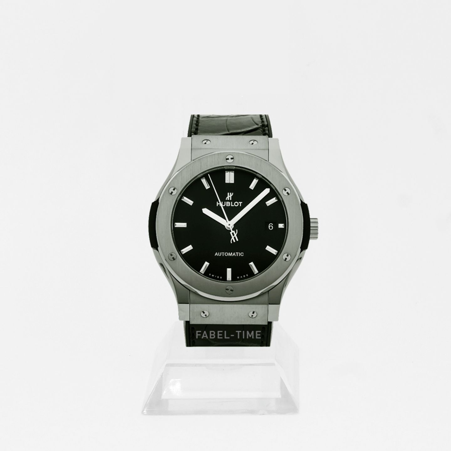 Hublot Classic Fusion 511.NX.1171.LR (2024) - Zwart wijzerplaat 45mm Titanium (1/1)