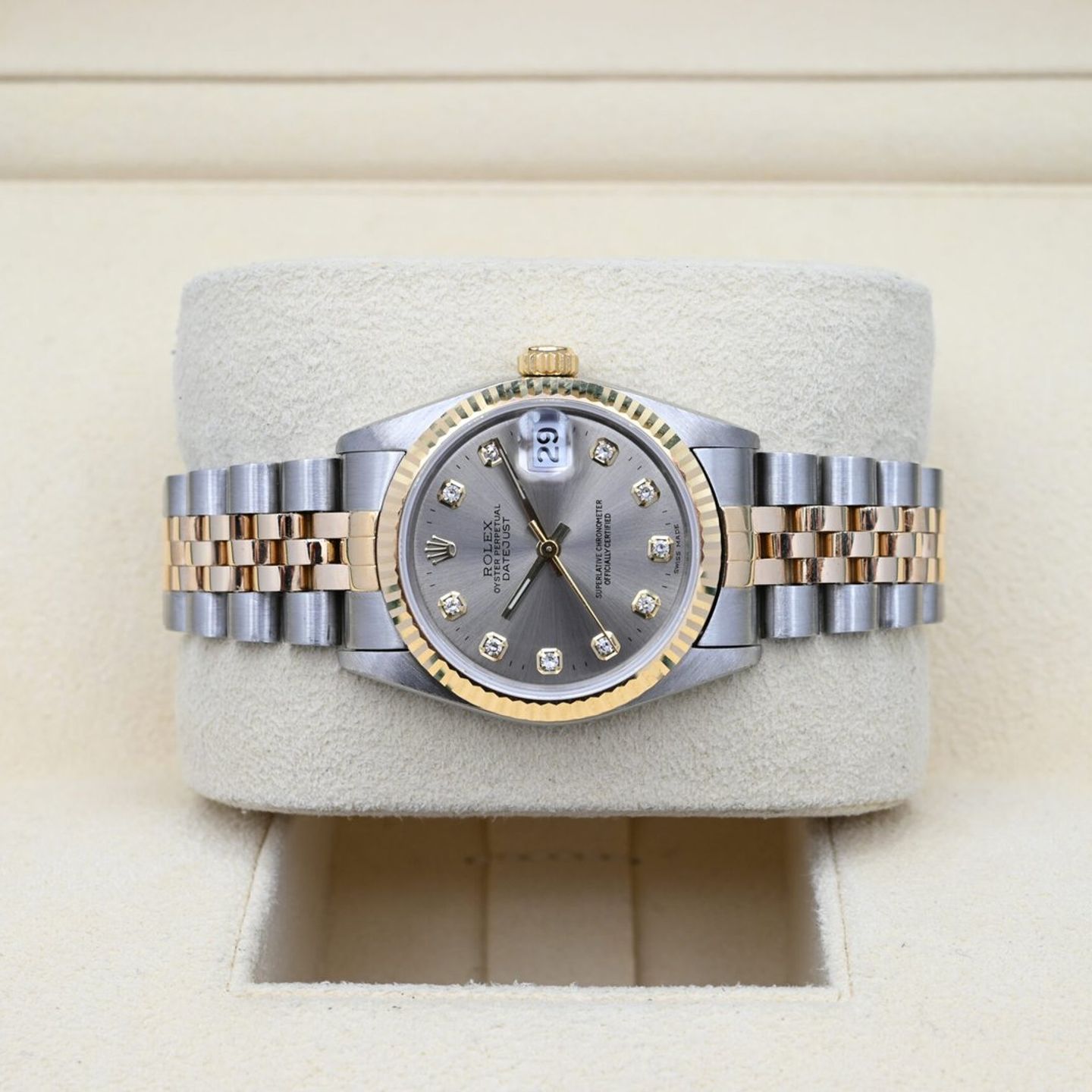 Rolex Datejust 31 68273 (1995) - 31mm Goud/Staal (5/7)