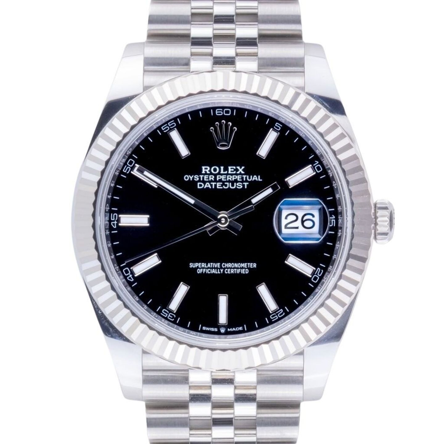 Rolex Datejust 41 126334 (2025) - Zwart wijzerplaat 41mm Staal (3/8)