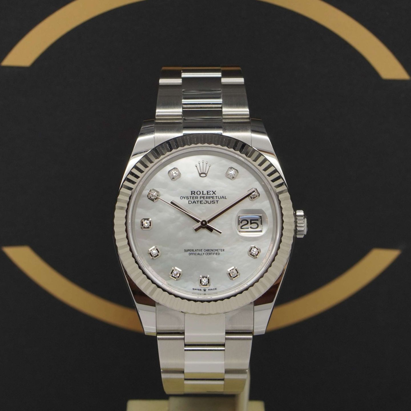 Rolex Datejust 41 126334 (2021) - Pearl dial 41 mm Steel case (1/7)